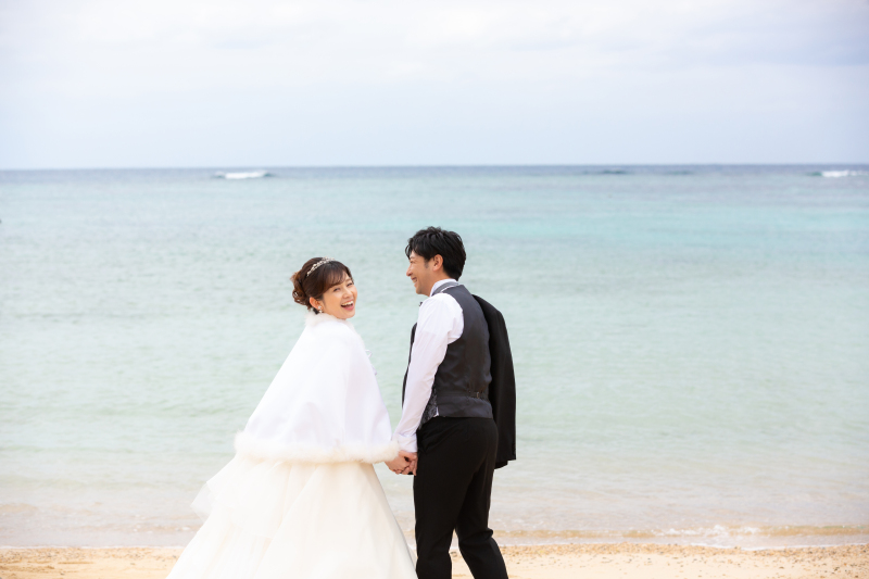 かりゆしビーチでは