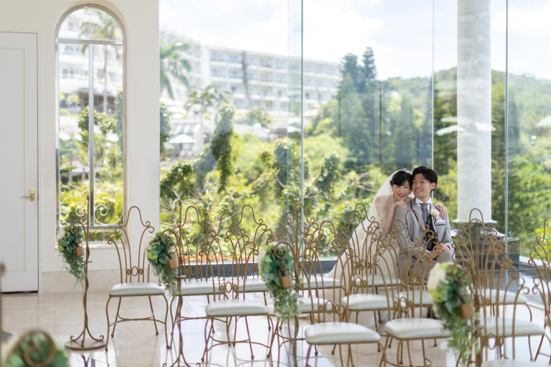 チャペル・ダイアモンドオーシャン フォトウェディング♪