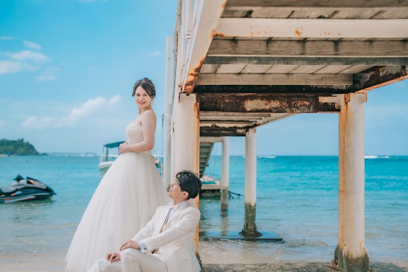 チャペル・ダイアモンドオーシャン（ビックブライダル）_海で撮影できる