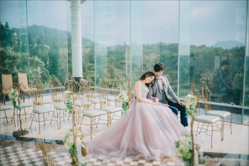 チャペル・ダイアモンドオーシャン（ビックブライダル）_カラードレスが豊富