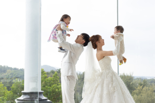夏の思い出を残そう≪Familyフォトプラン≫アニバーサリーケーキやキャンバスタイプの写真付♪チャペル＆ビーチ撮影/100カット