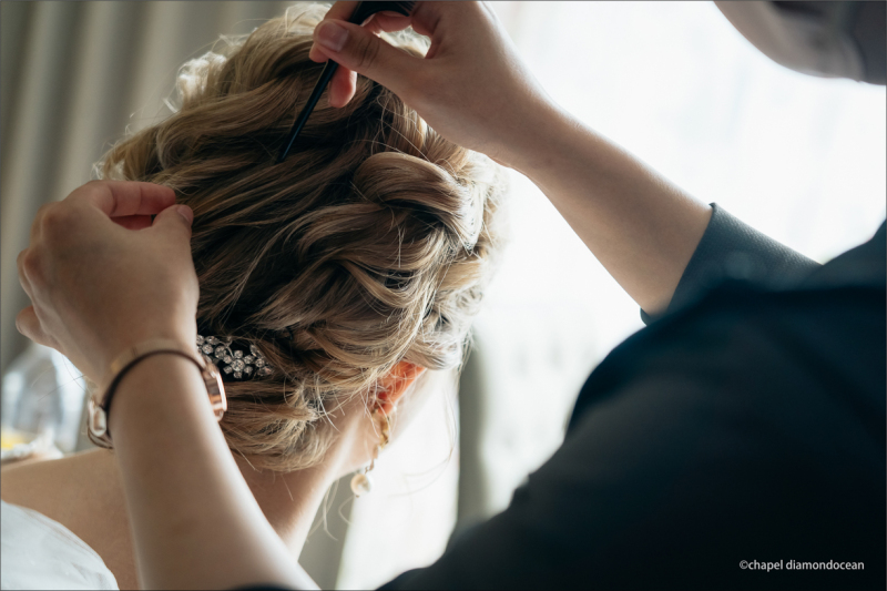 ビーチ&チャペル撮影 150カットデータ+新婦ヘアチェンジ付き