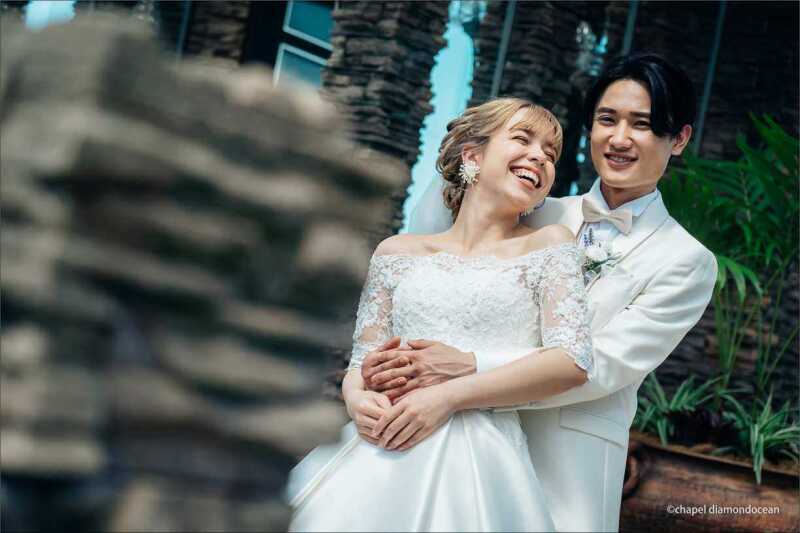 衣裳も写真も妥協なし！欲ばりフォトプラン♪ドレス贅沢2着付♡全30カットキレイ加工付♡チャペル撮137500円ピュアドレスプラン