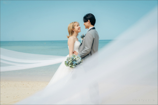 GW限定1日1組！土日祝日UPなし！さらに新郎ヘアセット付☆チャペル＆ビーチ撮影150カット165000円ストーリー＆ロケフォト