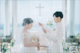【170,500円／2026年3月末迄撮影】ドレス2点付♪♡100カットデータ付／チャペル内撮影・ストーリーフォトプラン