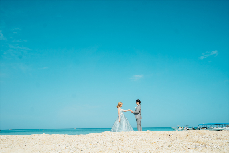 春の沖縄で叶える、特別な一枚☆165000円150カットデータ付／チャペル＆ビーチ撮影／ストーリー＆ロケフォトプラン