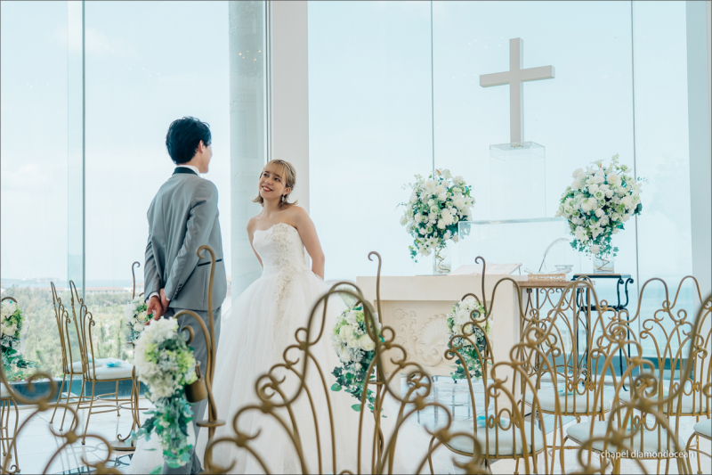 ビーチ&チャペル撮影 150カットデータ+新婦ヘアチェンジ付き