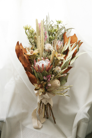 ドライフラワーブーケ