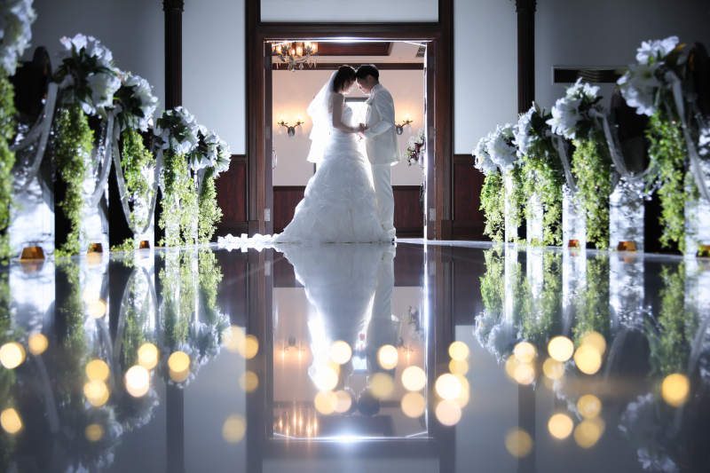 幻想的な光の一枚