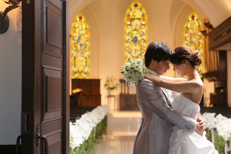 和洋装 神殿&チャペル&スタジオフォト