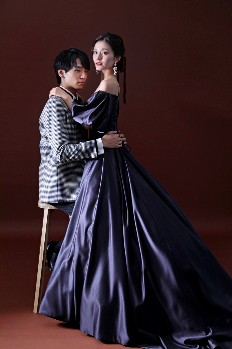 衣裳に合わせた雰囲気で