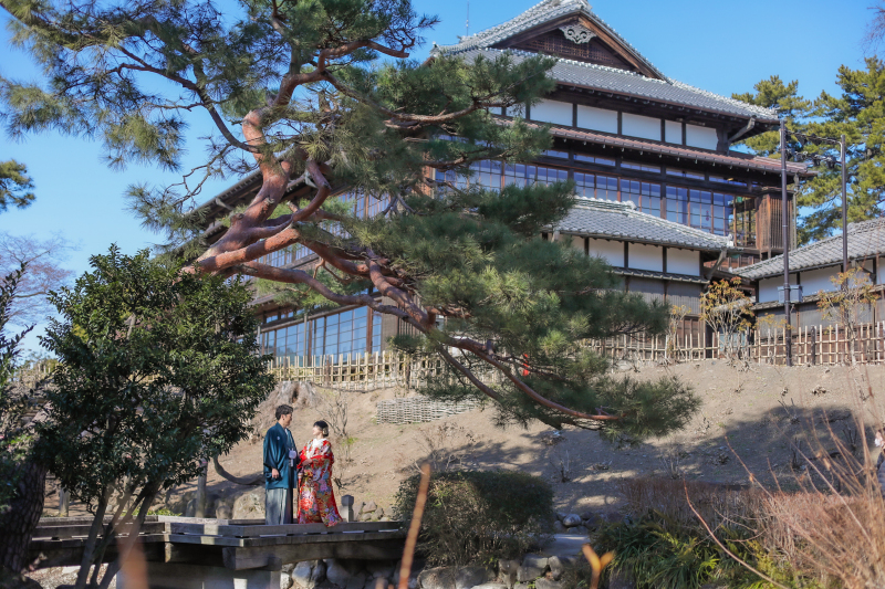 和装　ロケーション【臨江閣】＋スタジオフォト