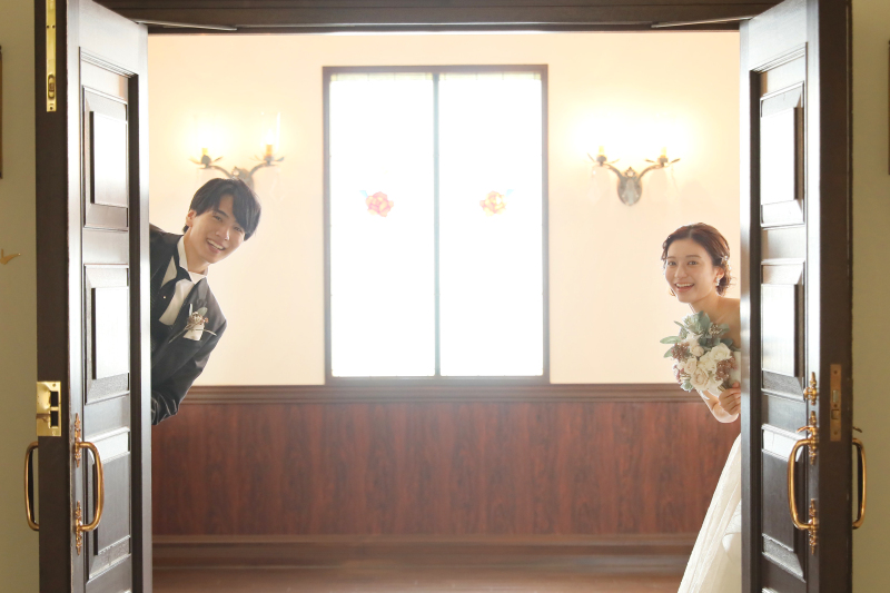 かわいい覗き込み写真