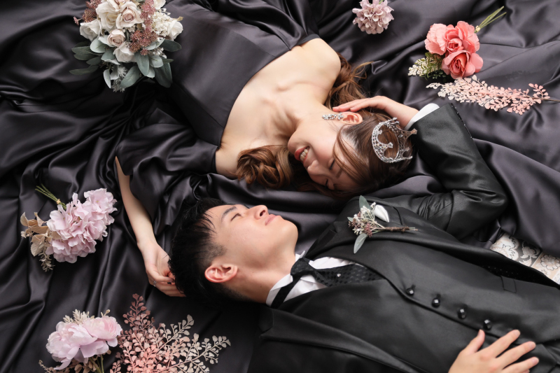 寝ころびショット