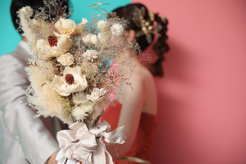 王道のショットも!