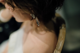 新婦ヘアチェンジ