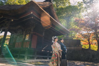 ワタベウェディング新前橋フォトスタジオ_【ロケーション】少林山達磨寺