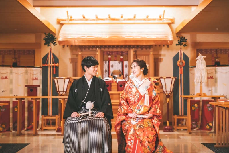 ワタベウェディング新前橋フォトスタジオ_結婚式場で撮影できる