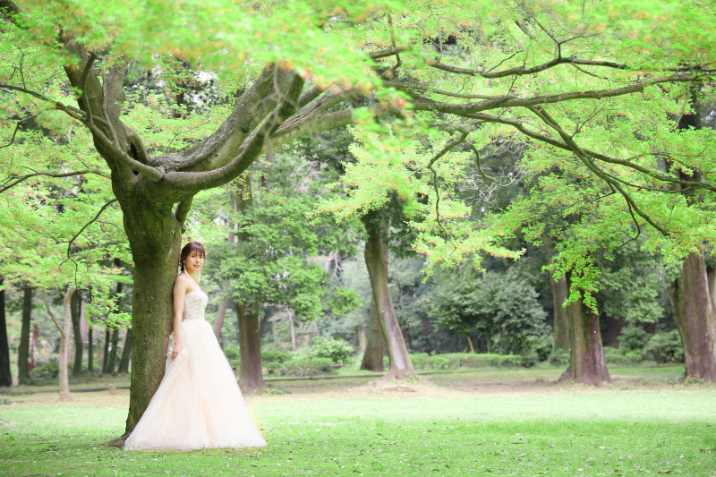 【洋装】ロケーションフォト　データプラン＜群馬の森＞