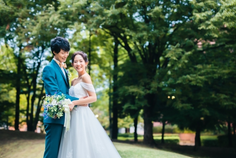 【洋装】ロケーションフォト データプラン＜軽井沢矢ケ崎公園＞