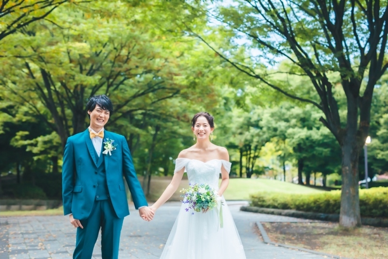 【洋装】ロケーションフォト データプラン＜軽井沢矢ケ崎公園＞