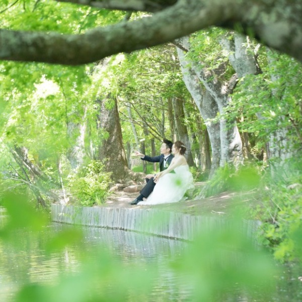 【洋装】ロケーションフォト データプラン＜雲場池＞