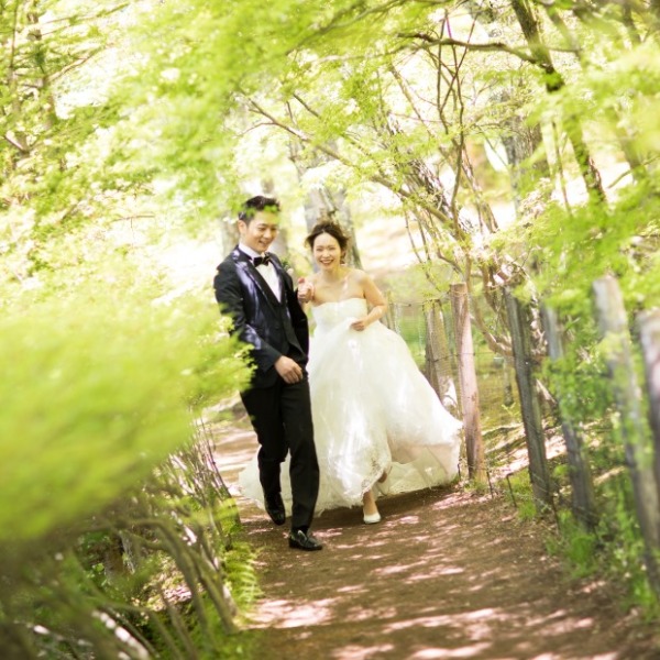 【洋装】ロケーションフォト データプラン＜雲場池＞