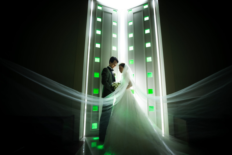 【洋装】ロケーションフォト データプラン＜軽井沢エレガンス（森のチャペル軽井沢）＞