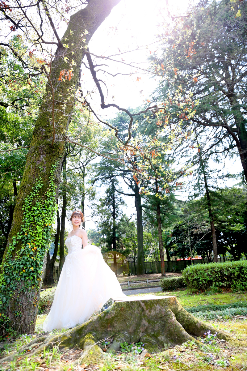 【洋装】ロケーションフォト　データプラン＜群馬の森＞