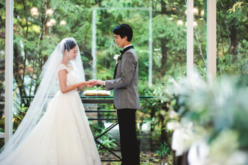 【洋装】ロケーションフォト データプラン＜軽井沢エレガンス（森のチャペル軽井沢）＞