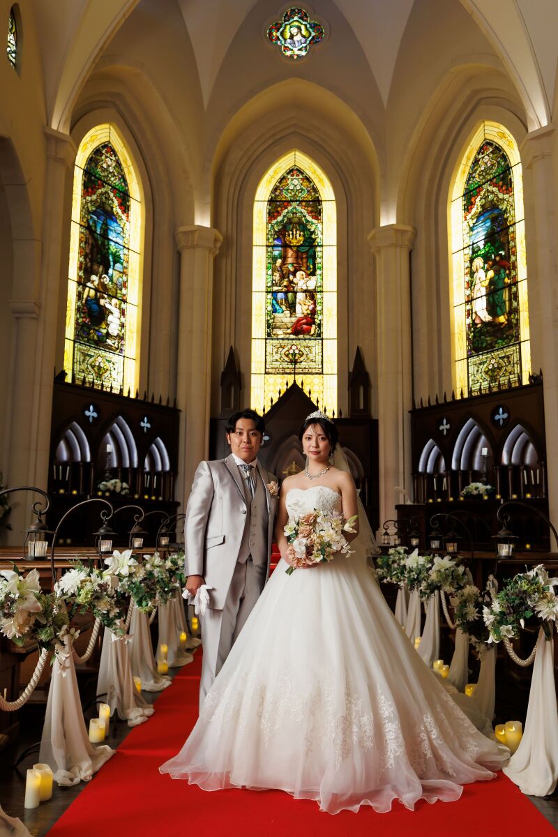 大聖堂チャペルでフォーマル