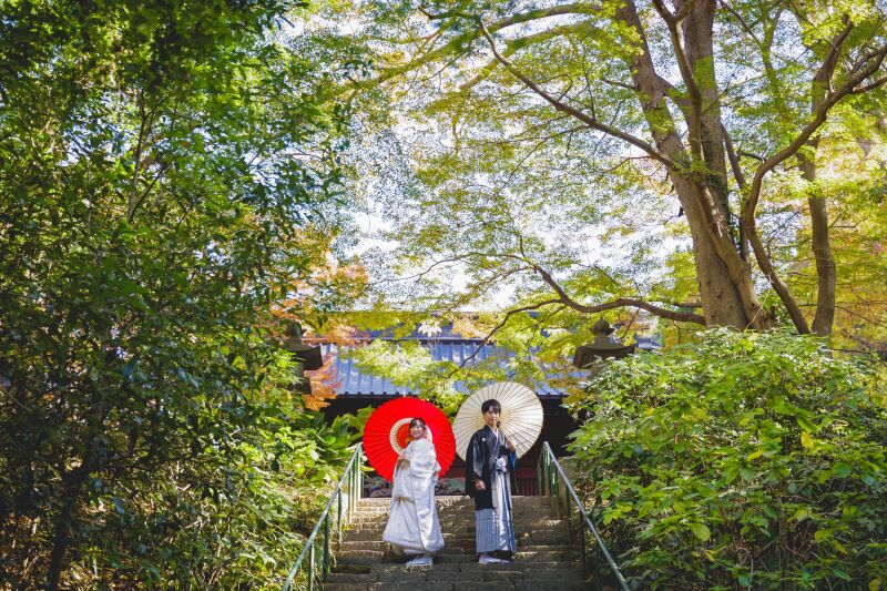 秋の鎌倉和装ロケからスタート