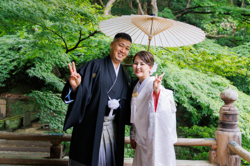 和装ロケーション（妙本寺）＆大聖堂ファミリーフォト