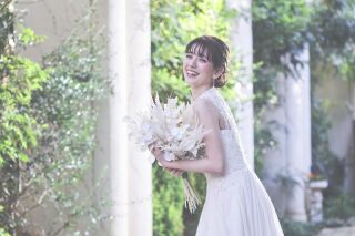 併設のガーデンでナチュラルなフォトウェディングを♪