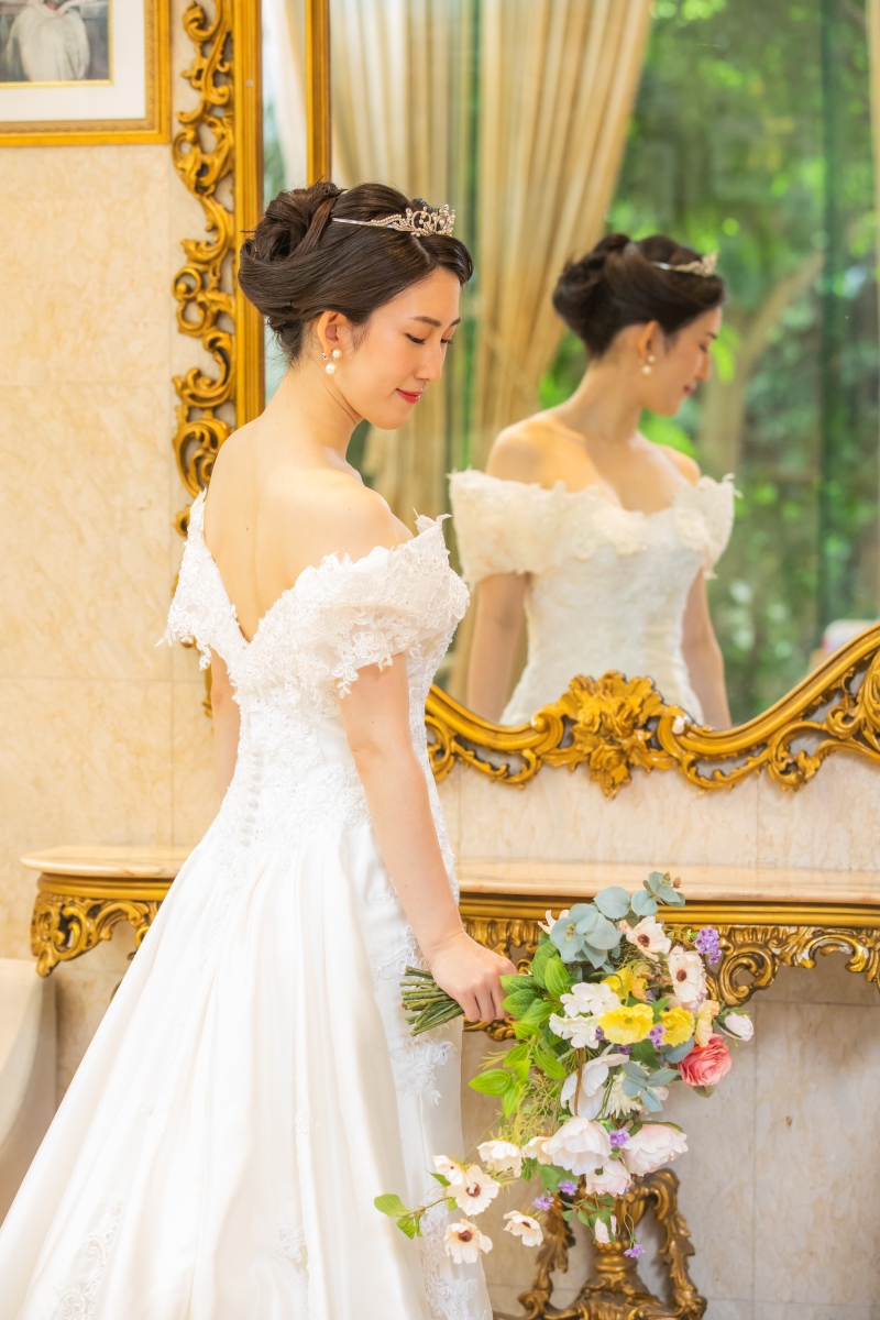 ドレスの追加料金なし