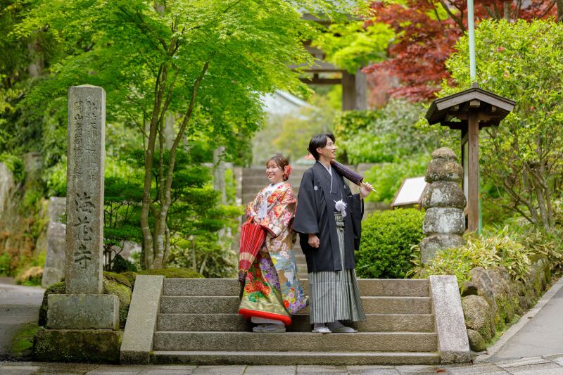 湘南フォトスタジオ_庭園で撮影できる