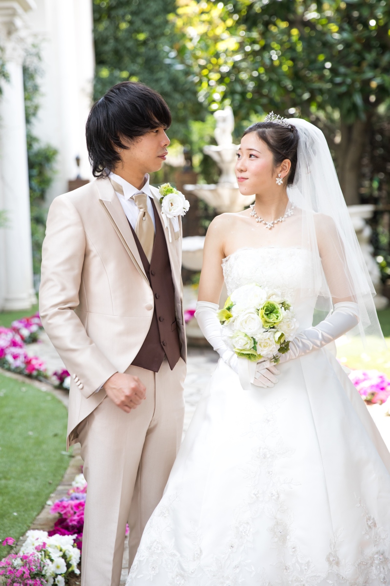 湘南フォトスタジオ_庭園で撮影できる