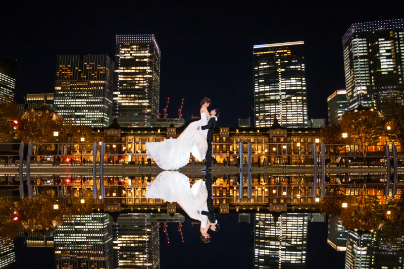 湘南フォトスタジオ_夜景で撮影できる