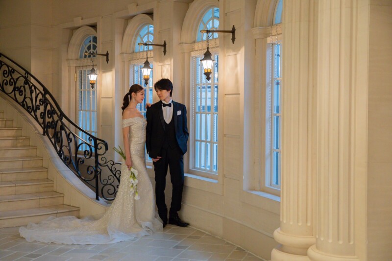 【グランドオープン記念】お好きなスタジオを選んで50カット(レタッチ済）撮影洋装1点プラン