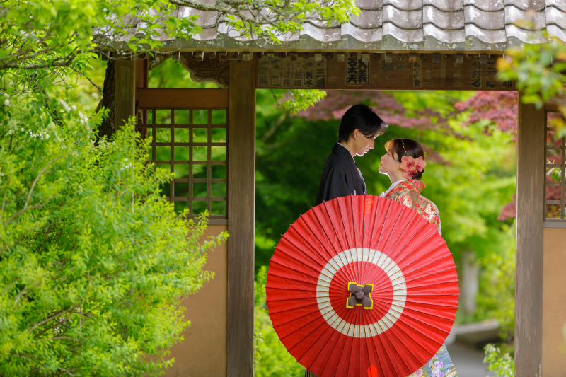 大聖堂チャペルフォト+海蔵寺和装ロケーションフォトセットプラン