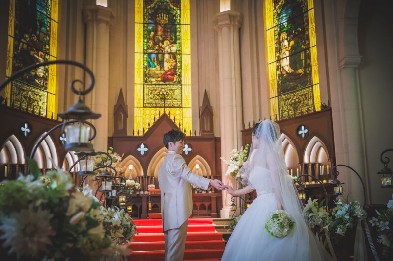 大聖堂チャペルフォト+サザンビーチ洋装ロケーションフォトセットプラン