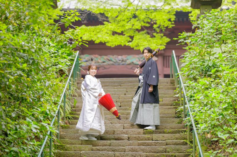 大聖堂チャペルフォト+妙本寺和装ロケーションフォトセットプラン