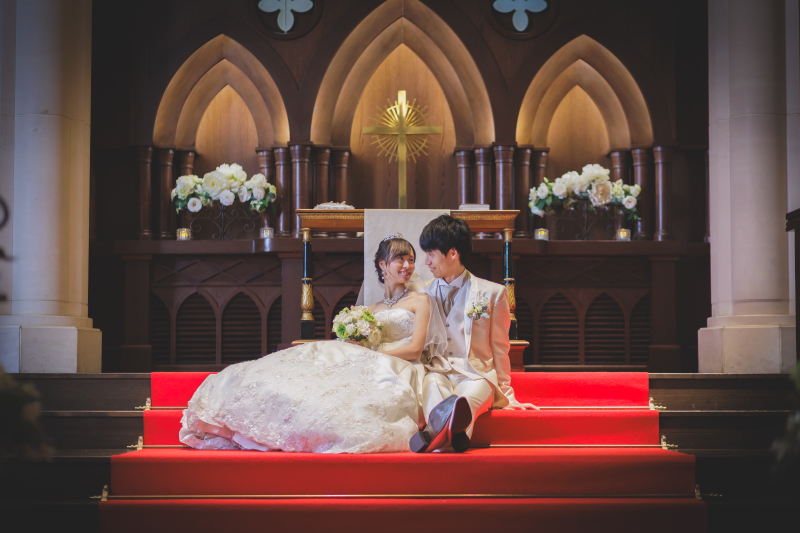 大聖堂チャペルフォト+建長寺和装ロケーションフォトセットプラン