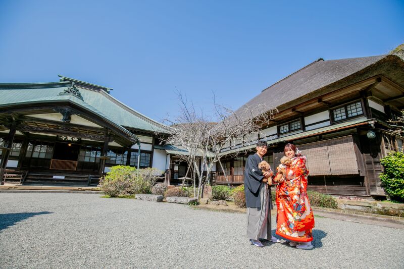 鎌倉海蔵寺和装ロケーションプラン