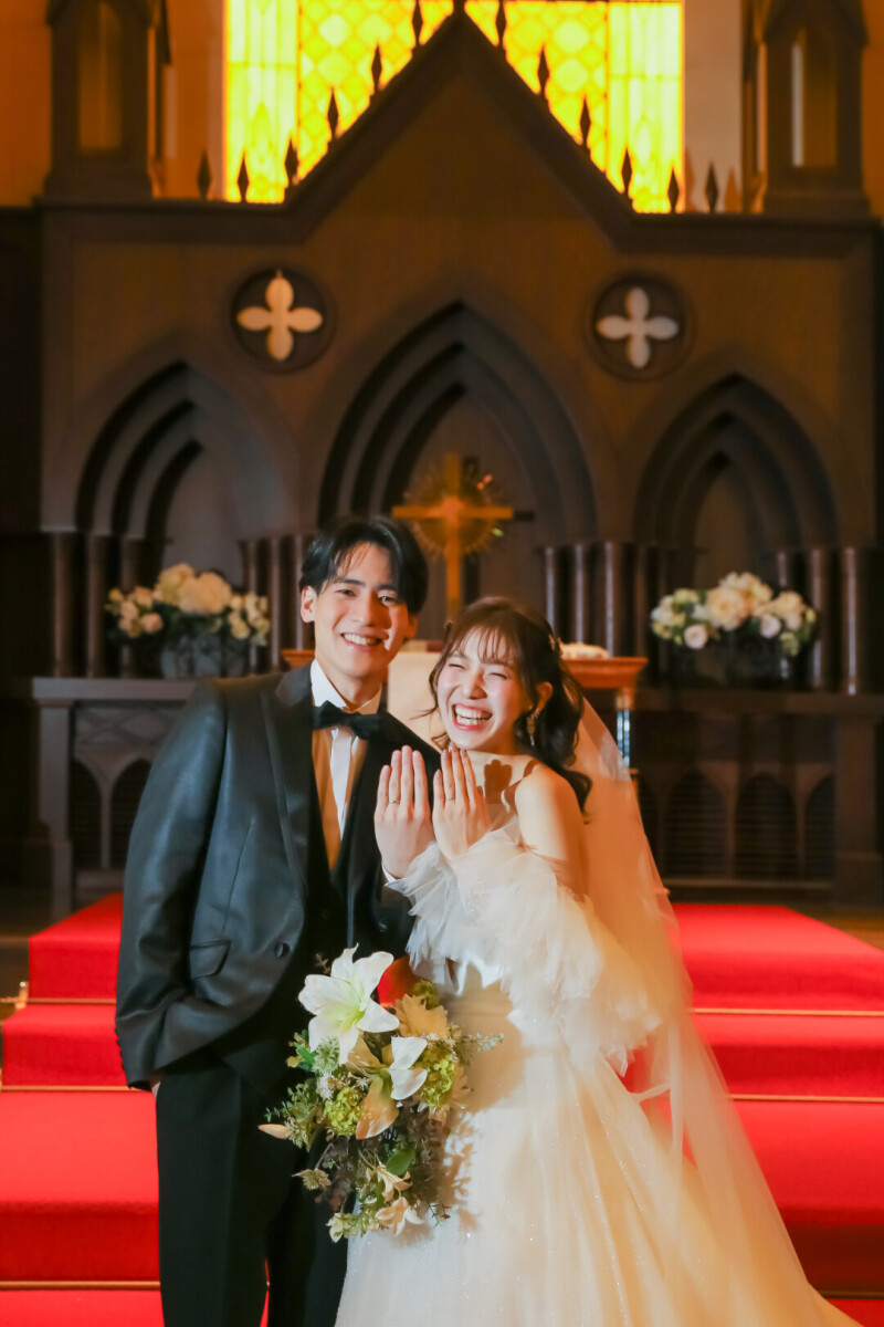 【2人でフォト婚プラン】チャペルお写真撮影の後はフレンチコースでお二人だけの大切な記念日に!《70カットデータ納品》