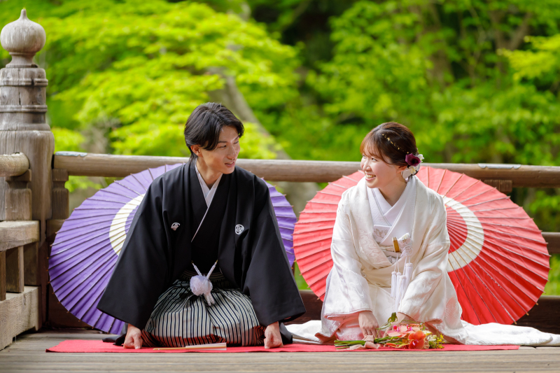 鎌倉妙本寺和装ロケーションプラン