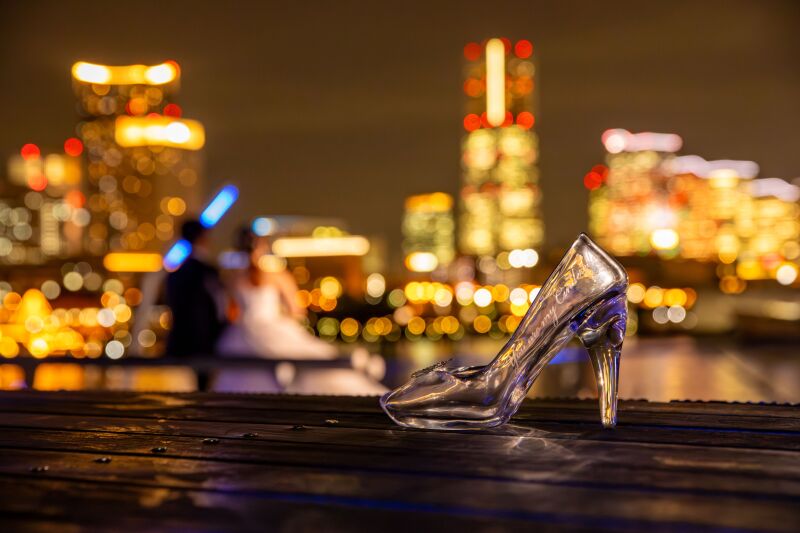 大さん橋駅夜景洋装ロケーションプラン