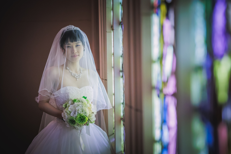 お忙しい方でも大丈夫!◇1日で完結!衣裳当日合せ大聖堂チャペルフォトプラン◇¥154000☆増額なし