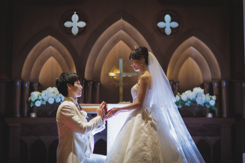 会食付き大聖堂チャペルフォトプラン