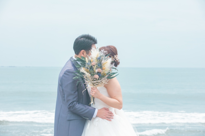 大聖堂チャペルフォト+サザンビーチ洋装ロケーションフォトセットプラン